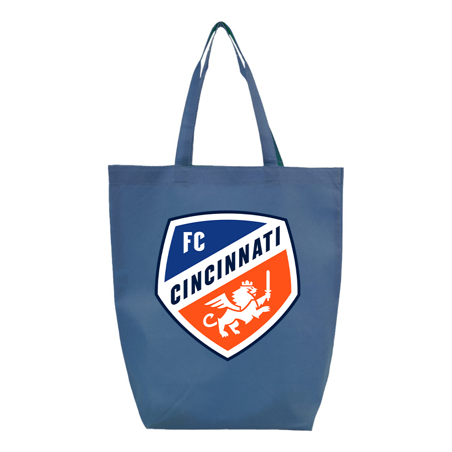 FC Cincinnati Q-Tees Non-Woven Gusset Bottom Tote